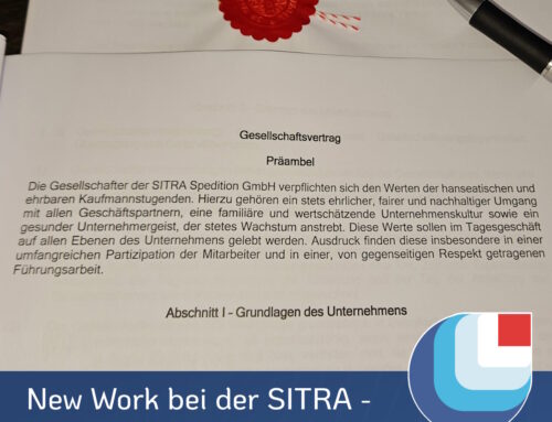 New Work bei der SITRA – jetzt auch offiziell
